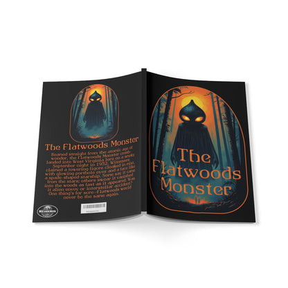 A5 Aesthetic Design Notebook | "Vintage Flatwoods Monster" by Nicodemus Studios-Nicodemus Studios