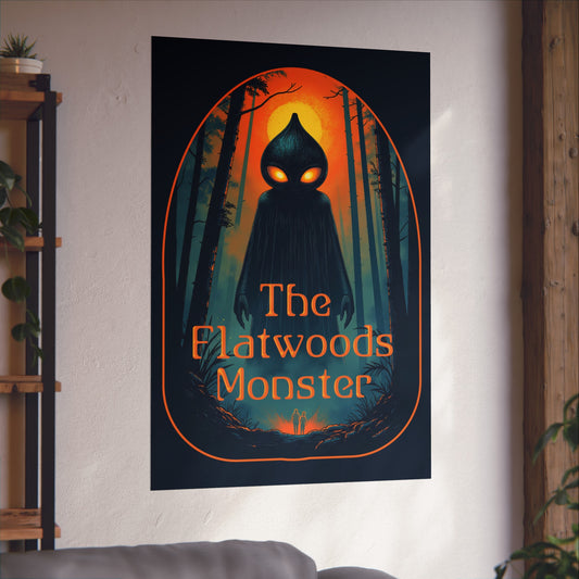 Art Poster | Vintage "The Flatwoods Monster"-32″ x 48″ (Vertical)-Matte-Nicodemus Studios