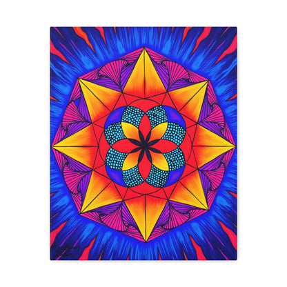 Canvas Wall Art| "Navigator" by Nicodemus Studios-16" x 20" (Vertical)-1.25"-Nicodemus Studios