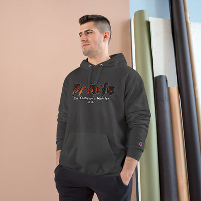 Champion Hoodie | Braxie The Flatwoods Monster-Nicodemus Studios
