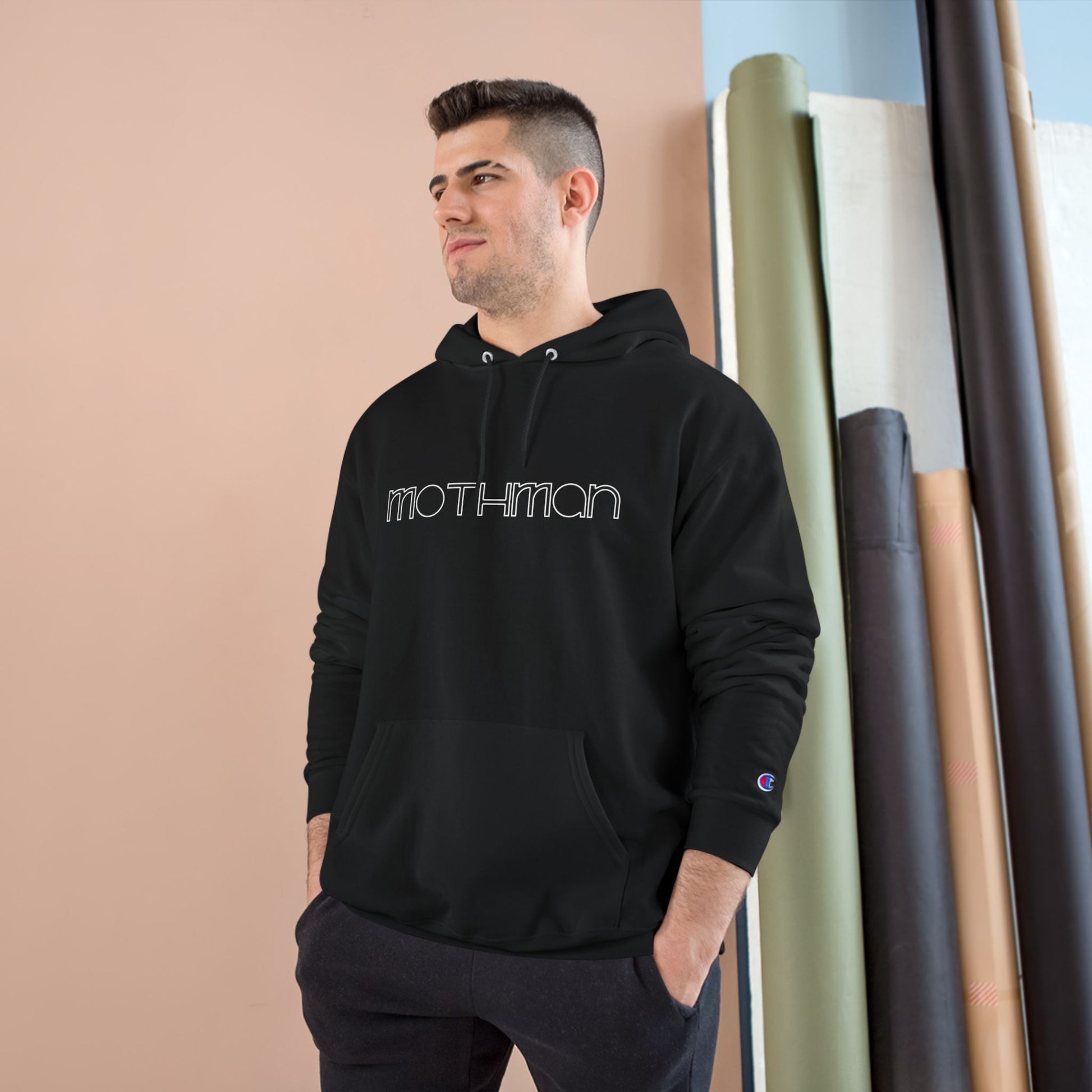 Champion Hoodie | Mothman-Nicodemus Studios