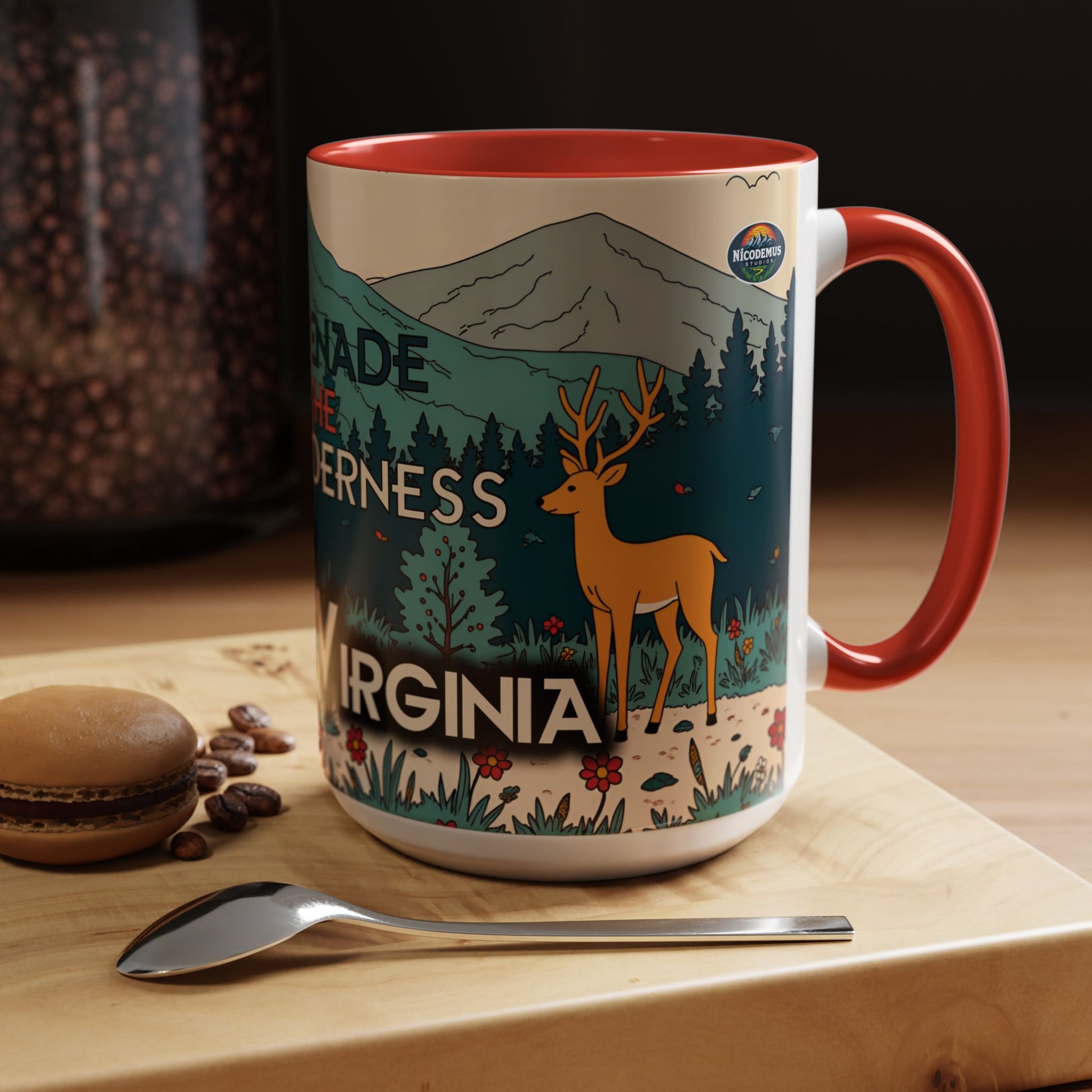 Coffee Mug | West Virginia "Serenade The Wilderness"-Nicodemus Studios