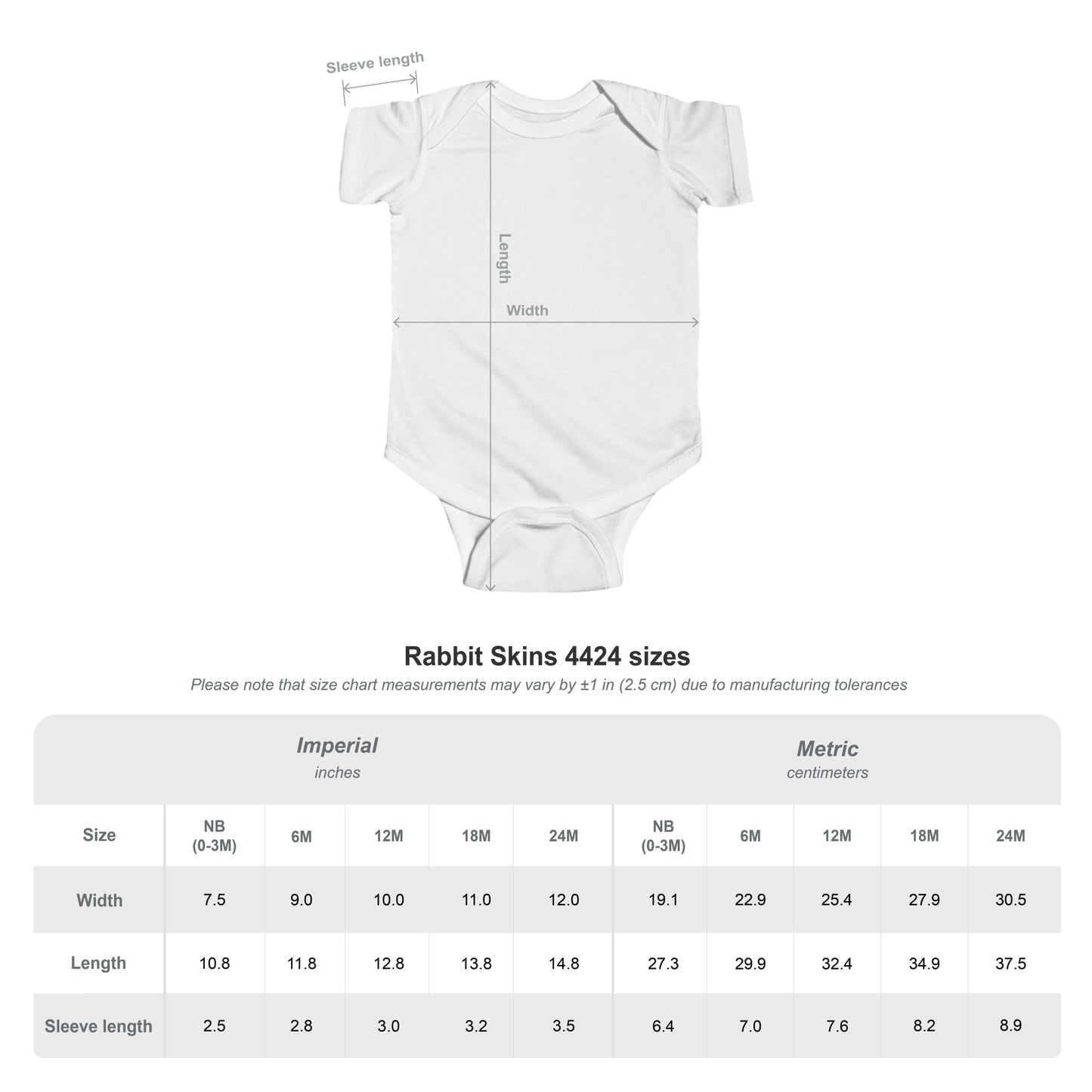 Cotton Baby Bodysuit | Braxie-Nicodemus Studios