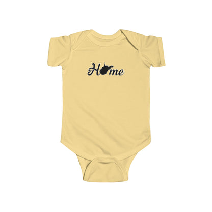 Cotton Baby Bodysuit| Home WV-Butter-NB (0-3M)-Nicodemus Studios
