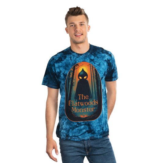 Crystal Tie-Dye Tee | The Flatwoods Monster-S-Navy-Nicodemus Studios
