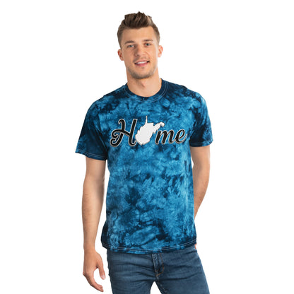 Crystal Tie-Dye Tee | West Virginia Home-Nicodemus Studios