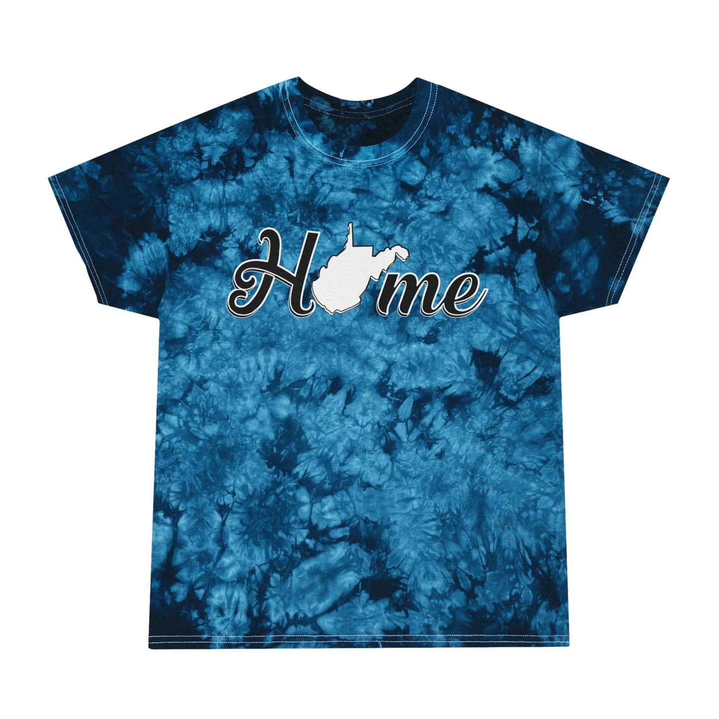 Crystal Tie-Dye Tee | West Virginia Home-Nicodemus Studios