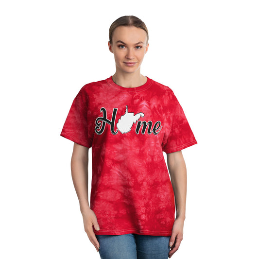 Crystal Tie-Dye Tee | West Virginia Home-S-Red-Nicodemus Studios