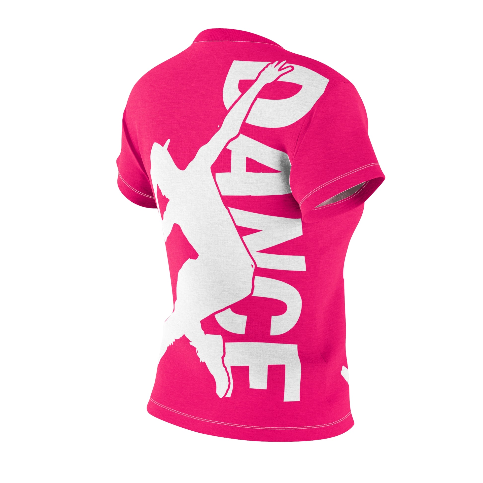 Dance Graphic Tee | Crimson Pink-Nicodemus Studios