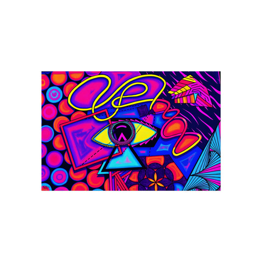 Fine Art Matte Poster Print | “Projection Acuity" by Nicodemus Studios-Nicodemus Studios