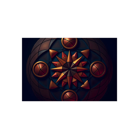 Fine Art Matte Poster Print | "Vigilance" by Nicodemus Studios-48″ x 32″ (Horizontal)-Matte-Nicodemus Studios