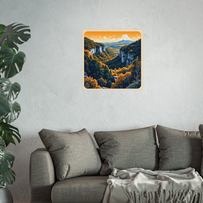 Fine Art Poster Print | "Golden Ocean" by Nicodemus Studios-Nicodemus Studios