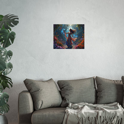 Fine Art Poster Print Wall Decor | "Bohemian Dancer 02" by Nicodemus Studios-Nicodemus Studios