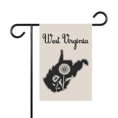 Garden Banner | West Virginia Dandelion-12'' × 18''-Nicodemus Studios
