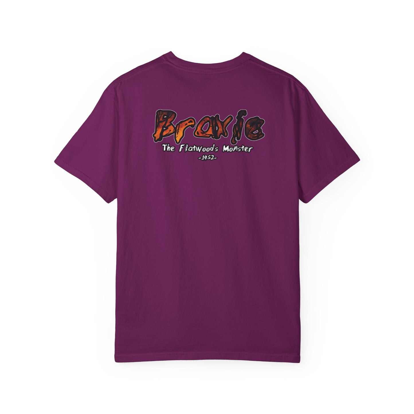 Garment-Dyed T-Shirt | Braxie The Flatwoods Monster-Nicodemus Studios
