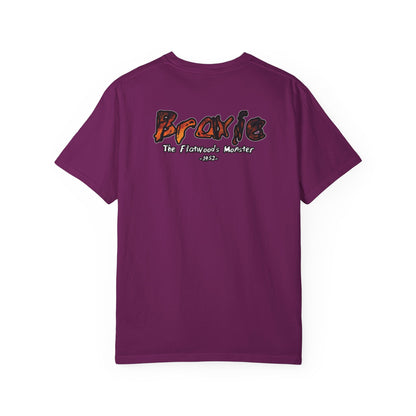 Garment-Dyed T-Shirt | Braxie The Flatwoods Monster-Nicodemus Studios