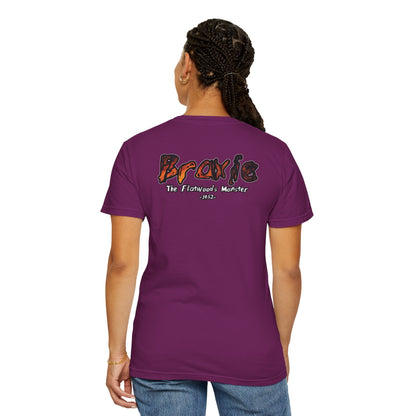 Garment-Dyed T-Shirt | Braxie The Flatwoods Monster-Nicodemus Studios