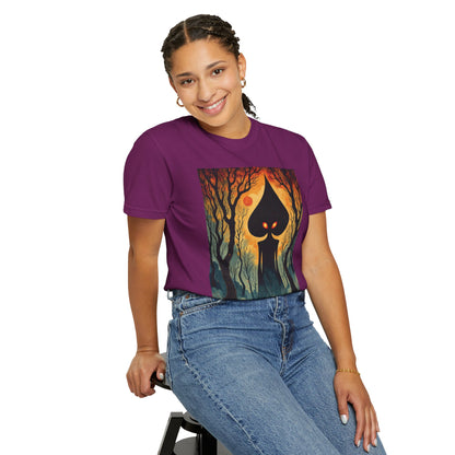 Garment-Dyed T-Shirt | Braxie The Flatwoods Monster-Nicodemus Studios