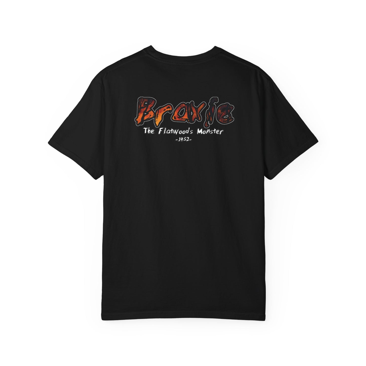 Garment-Dyed T-Shirt | Braxie The Flatwoods Monster-Nicodemus Studios