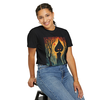Garment-Dyed T-Shirt | Braxie The Flatwoods Monster-Nicodemus Studios