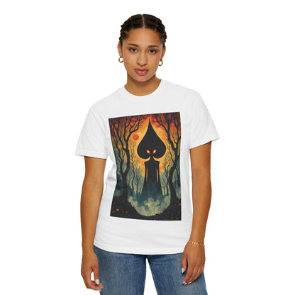 Garment-Dyed T-Shirt | Braxie The Flatwoods Monster-Nicodemus Studios