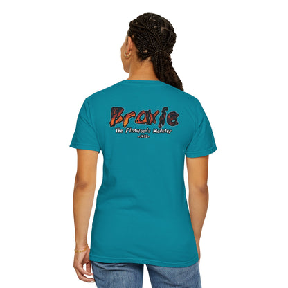 Garment-Dyed T-Shirt | Braxie The Flatwoods Monster-Nicodemus Studios