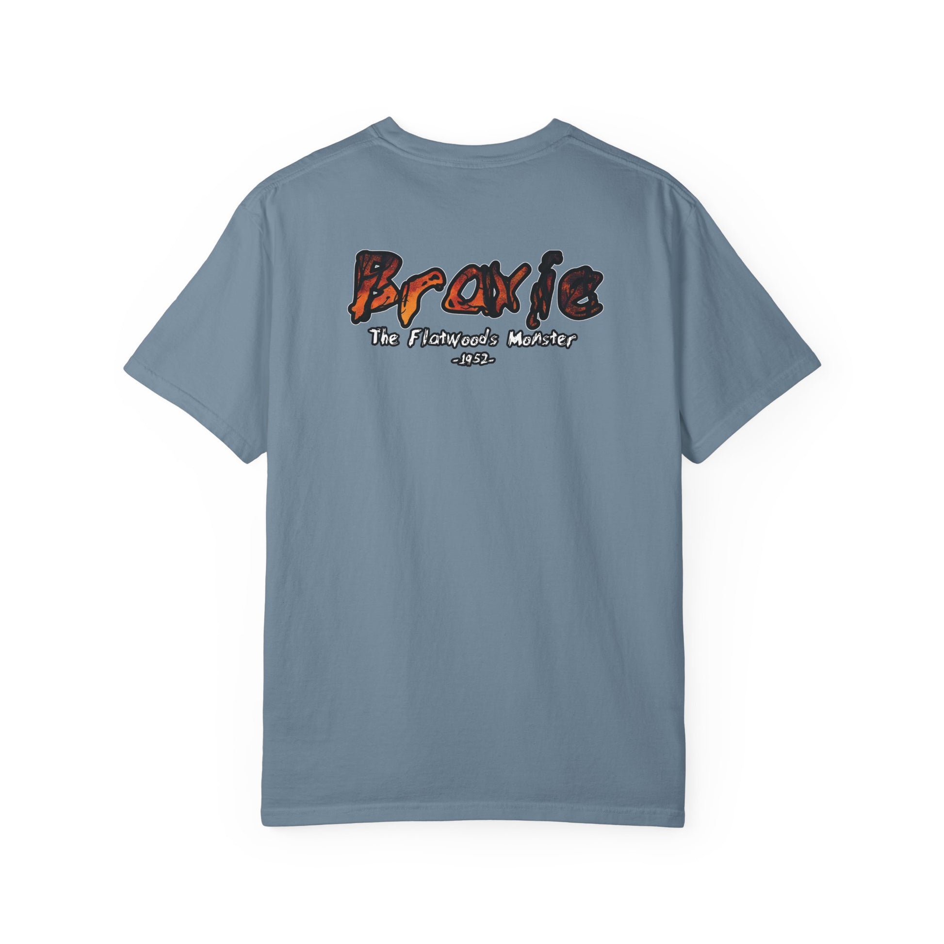 Garment-Dyed T-Shirt | Braxie The Flatwoods Monster-Nicodemus Studios