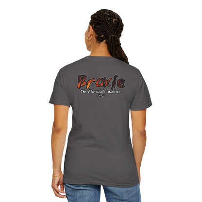 Garment-Dyed T-Shirt | Braxie The Flatwoods Monster-Nicodemus Studios