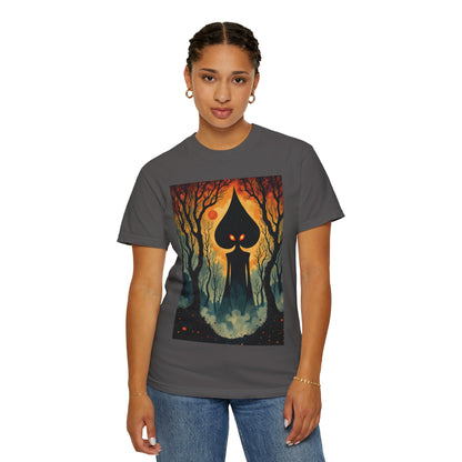 Garment-Dyed T-Shirt | Braxie The Flatwoods Monster-Nicodemus Studios