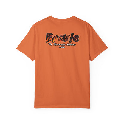 Garment-Dyed T-Shirt | Braxie The Flatwoods Monster-Nicodemus Studios