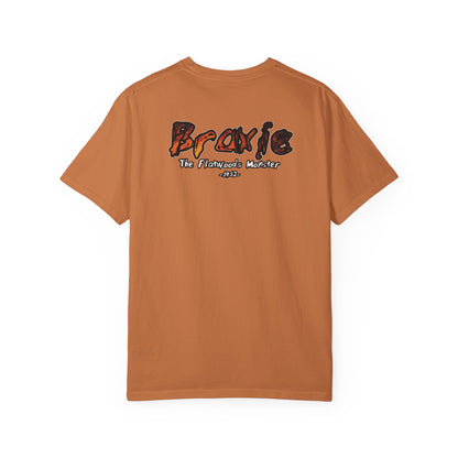 Garment-Dyed T-Shirt | Braxie The Flatwoods Monster-Nicodemus Studios