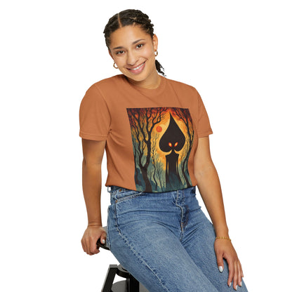 Garment-Dyed T-Shirt | Braxie The Flatwoods Monster-Nicodemus Studios