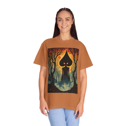 Garment-Dyed T-Shirt | Braxie The Flatwoods Monster-Nicodemus Studios