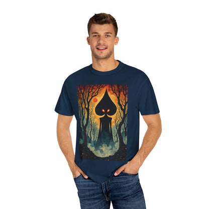 Garment-Dyed T-Shirt | Braxie The Flatwoods Monster-Nicodemus Studios