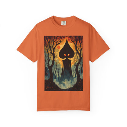 Garment-Dyed T-Shirt | Braxie The Flatwoods Monster-Burnt Orange-S-Nicodemus Studios
