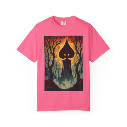 Garment-Dyed T-Shirt | Braxie The Flatwoods Monster-Crunchberry-S-Nicodemus Studios