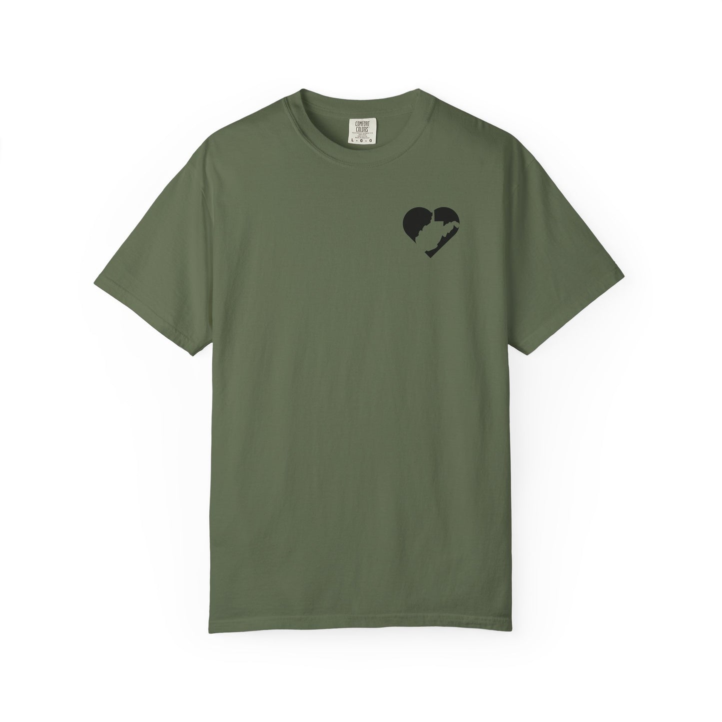 Garment-Dyed T-Shirt | Cherish WV-Sage-S-Nicodemus Studios
