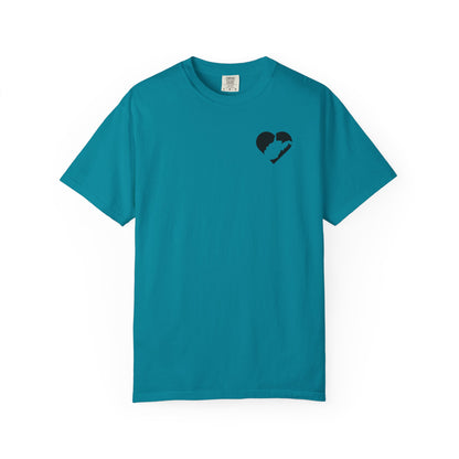 Garment-Dyed T-Shirt | Cherish WV-Topaz Blue-S-Nicodemus Studios
