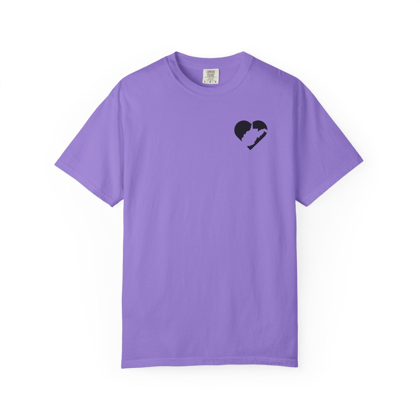 Garment-Dyed T-Shirt | Cherish WV-Violet-S-Nicodemus Studios