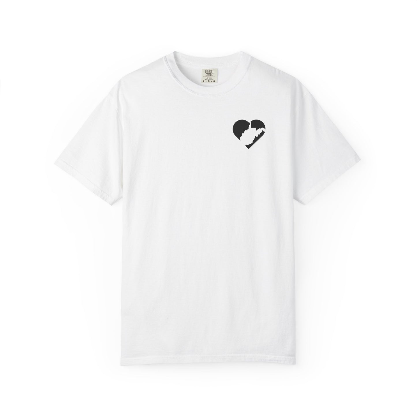 Garment-Dyed T-Shirt | Cherish WV-White-S-Nicodemus Studios