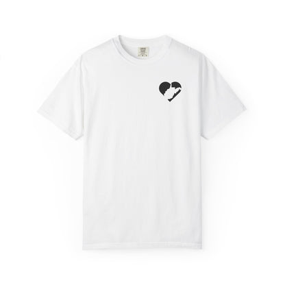 Garment-Dyed T-Shirt | Cherish WV-White-S-Nicodemus Studios
