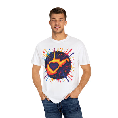 Garment-Dyed T-Shirt | "For The Love of WV Art"-Nicodemus Studios