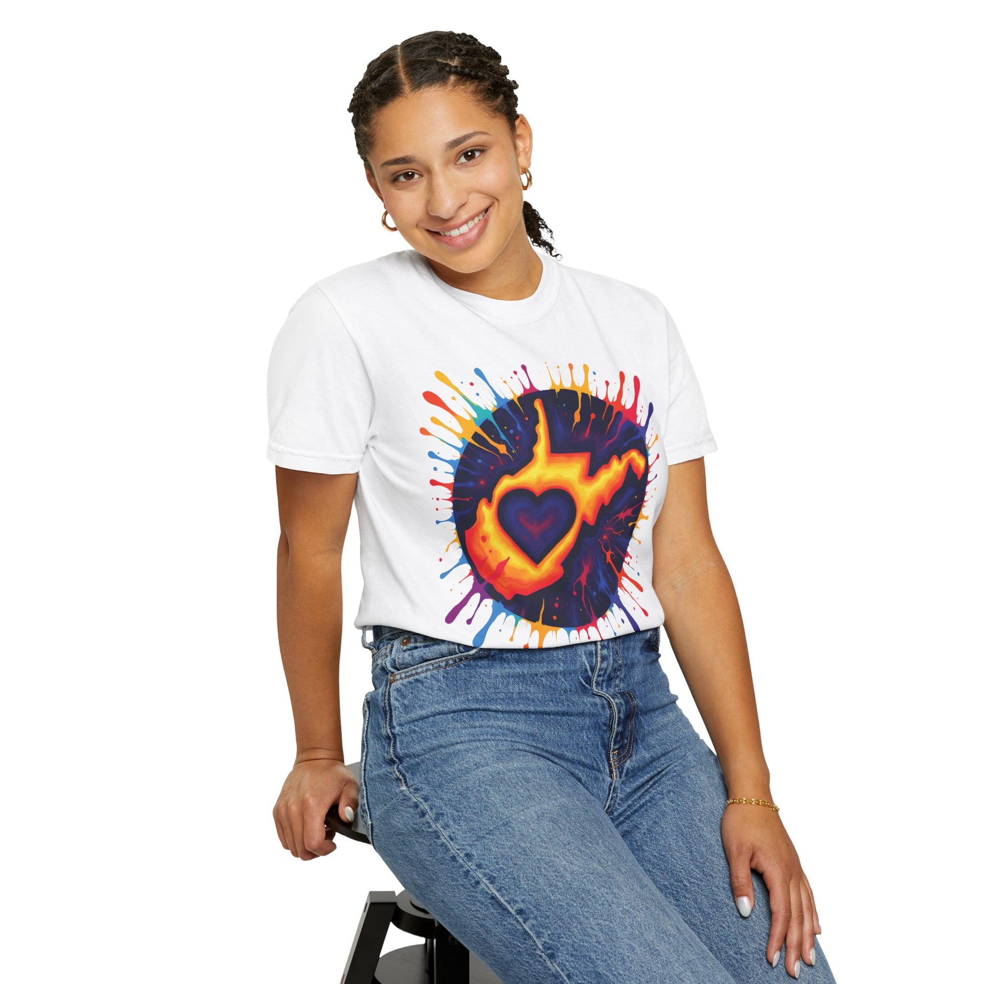 Garment-Dyed T-Shirt | "For The Love of WV Art"-Nicodemus Studios