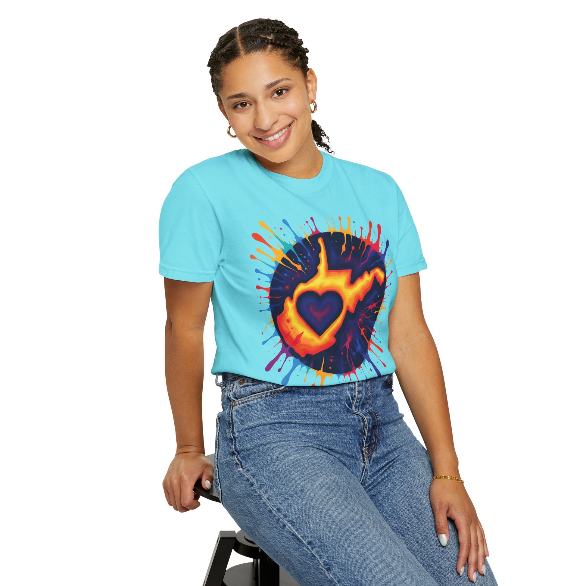 Garment-Dyed T-Shirt | "For The Love of WV Art"-Nicodemus Studios
