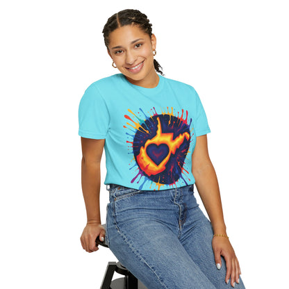 Garment-Dyed T-Shirt | "For The Love of WV Art"-Nicodemus Studios