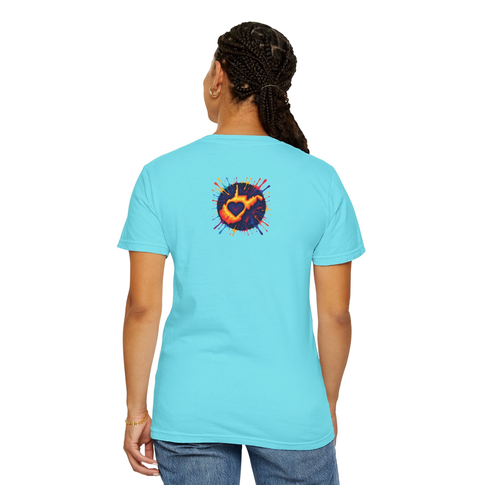 Garment-Dyed T-Shirt | "For The Love of WV Art"-Nicodemus Studios