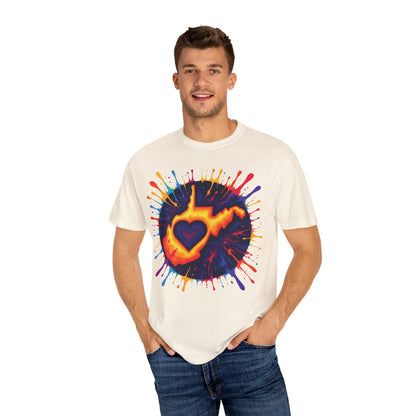 Garment-Dyed T-Shirt | "For The Love of WV Art"-Nicodemus Studios