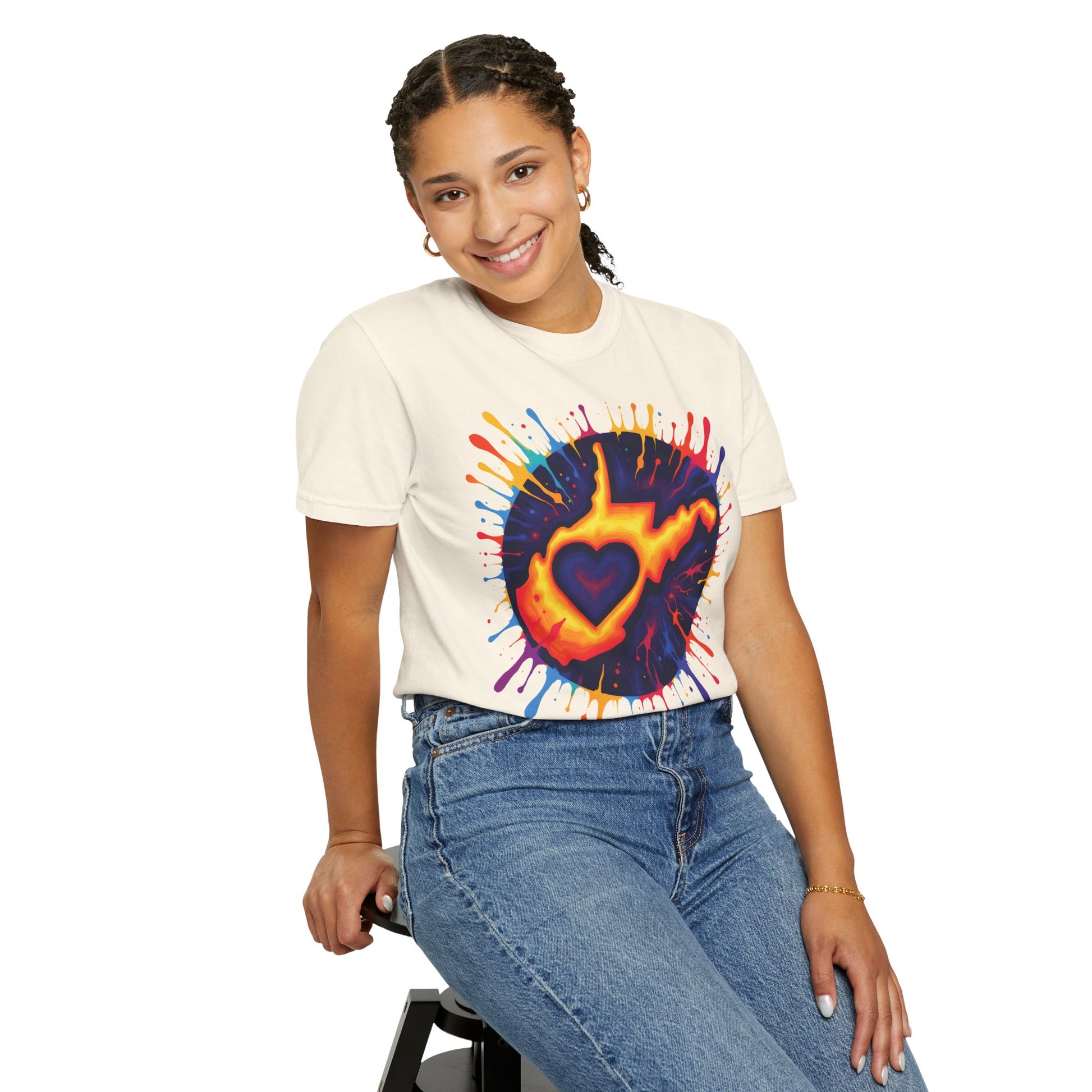 Garment-Dyed T-Shirt | "For The Love of WV Art"-Nicodemus Studios
