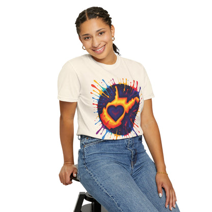 Garment-Dyed T-Shirt | "For The Love of WV Art"-Nicodemus Studios