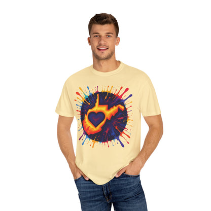 Garment-Dyed T-Shirt | "For The Love of WV Art"-Nicodemus Studios